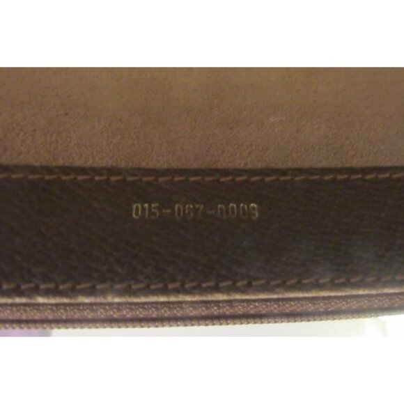 Gucci GG Supreme Brown Leather Briefcase/Portfolio - Picture 5 of 12
